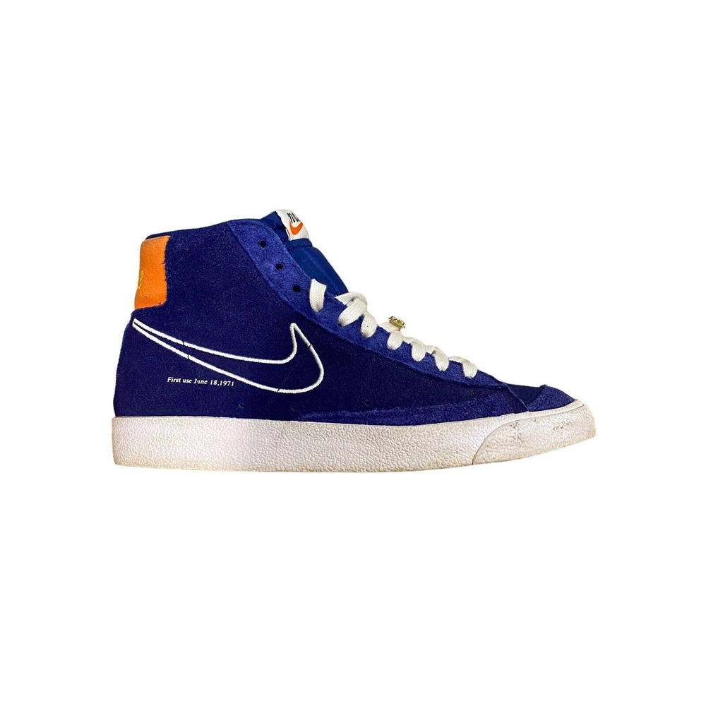 Nike Blazer Mid 77 DC3433-400 Blue Casual Shoes Sneakers Men’s 8 Women’s 9.5